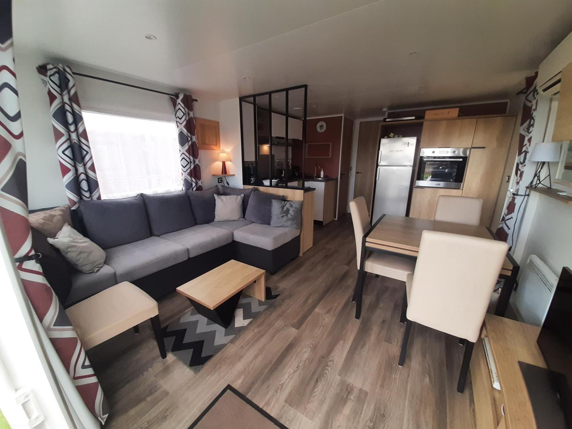 Serenity 565 Au Lac Des Reves-Camping 4 Etoiles-Mobil Home 3Ch-6Pl-Clim-Sdb- Wc Separe-Au Calme, Belle Vue Sur Le Lac, Sans Vis A Vis Лат Екстер'єр фото